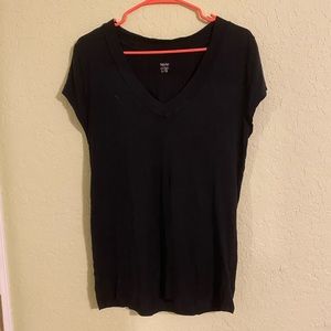 Mossimo Plain Black T-Shirt